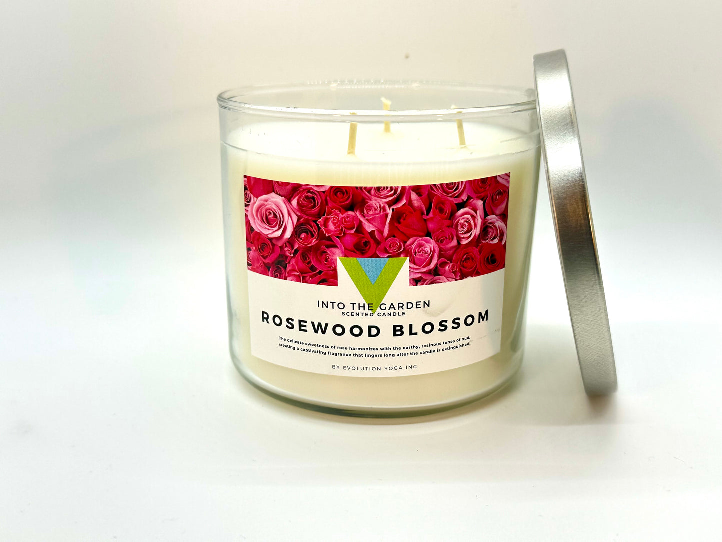 Rosewood Blossom - 3 Wick Candle