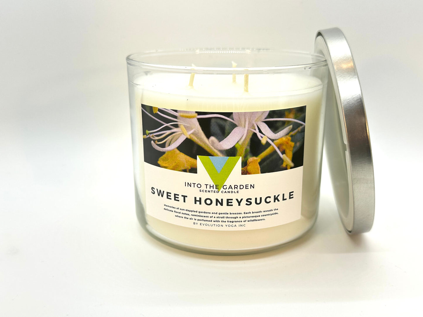 Sweet Honeysuckle - 3 Wick Candle