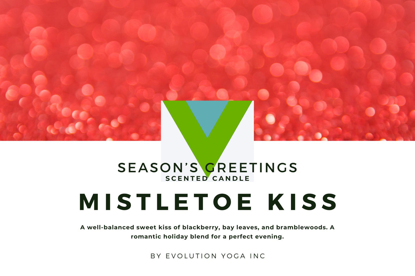 Mistletoe Kiss - 3 Wick Candle