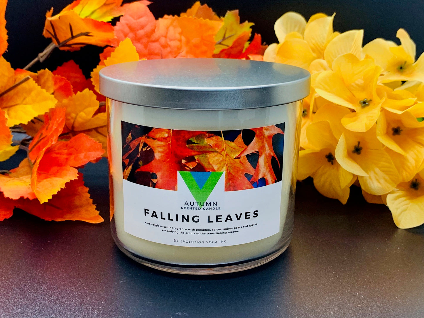 Falling Leaves - 3 Wick Candle